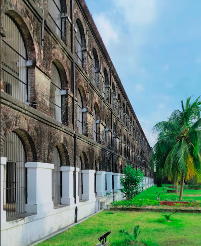 Cellular Jail Side View